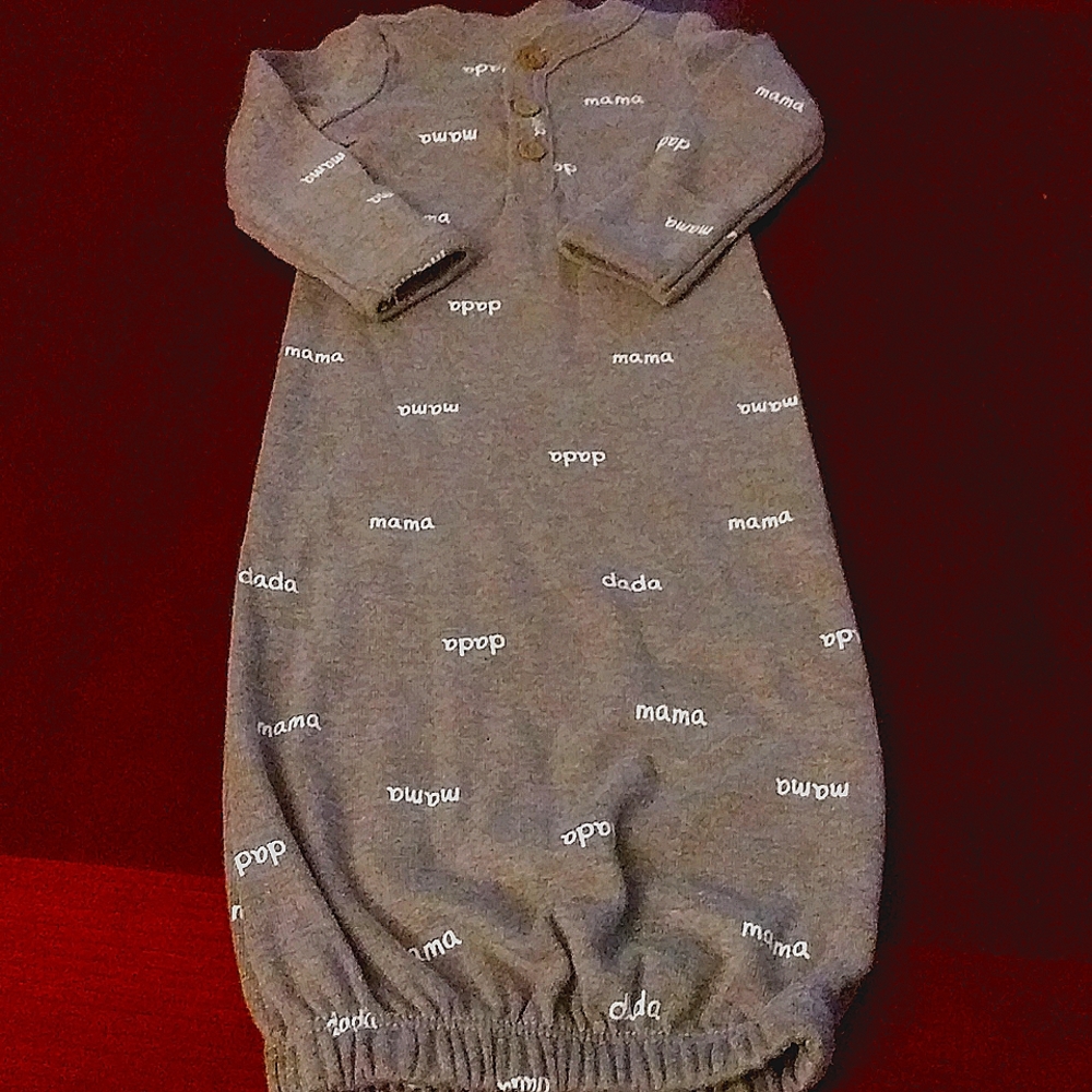 Cute and snuggly preemie sleeper